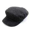 Universal Chemistry Small Check Wool Gray Marine Cap Wool Marine Cap
