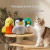 Электрическая игрушка для кошек со звуком птицы - Палочка-дразнилка для самостоятельного развлечения