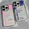 Модный Чехол B-bulles для IPhone 16 15 Plus 14 Pro 13 12 11 17 Pro Max 14 16 Plus 17 Air Силиконовый Прозрачный Мягкий Чехол