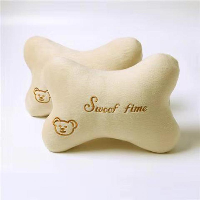 Car Neck and Lumbar Support Pillow Set – Cute Cartoon Design