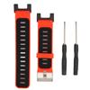 Мягкий силиконовый браслет-ремешок для спортивных часов, ремешок для Amazfit TRex для часов TRex Pro(Красный Черный )
