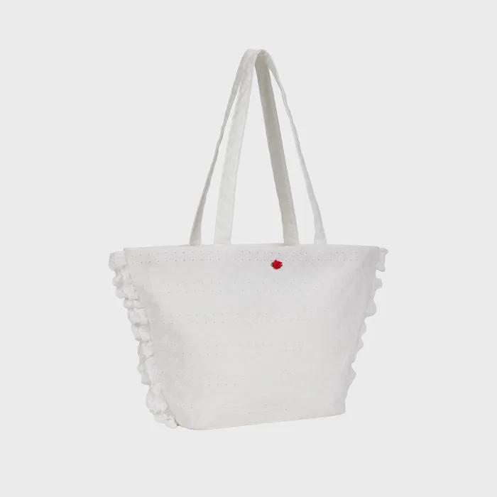 Ruffle Trim Bag (2colors)