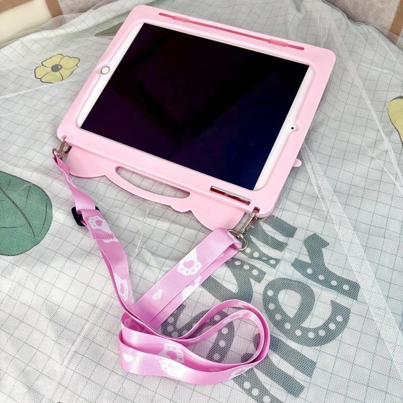 Silicone IPad Case 10th Gen 10.2 Inch Air 4 5 6 Mini Pro 11 With Stand Kickstand Cartoon Kawaii Cute Cat Melody