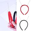 DIY Plain Hair Hoop with Springs for Pageant Prom Bridal Headwear Casual Headpiece for Women Men Girls Schoolgirls