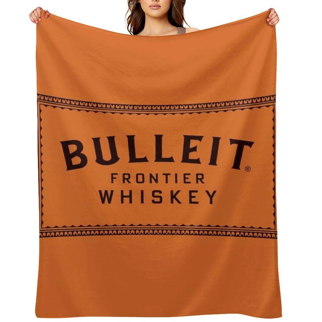lying Bulleit Bourbon on Throw Blanket christmas decoration Shaggy Weighted manga Blankets
