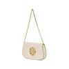 TORY BURCH Flap hidden magnetic buckle detachable shoulder strap leather crossbody bag shoulder bag women's ivory 152250-104