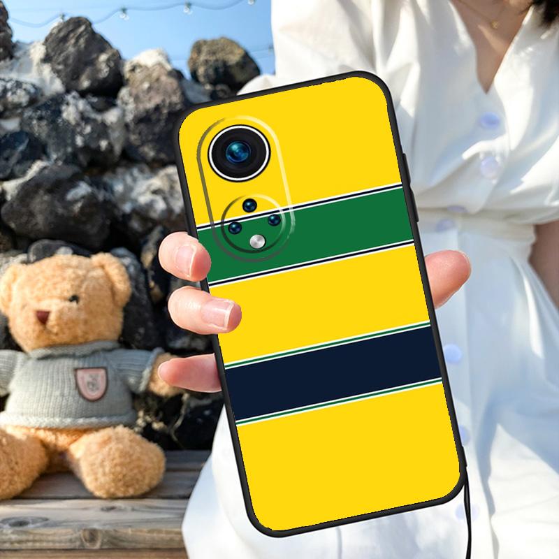Чехол Ayrton Senna F1 для Honor X8a X9a X6a X7a X6 X7 X8 X9 X9b X8b Honor 70 50 90 Lite Magic 5 6 Pro