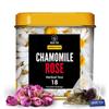 Чай из Ромашки и Розы (18 пак, 1,83 г), Chamomile Rose Herbal Tea,  Blue Tea