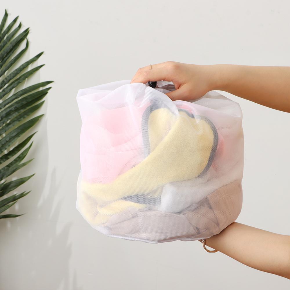 Прочный нейлон 4 размера, сумка для стирки на шнурке, сумка для хранения белья, сумка для хранения