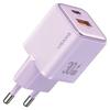 USAMS Land. Network. 1Xusb+1Xusb-C Pd30W 3A(OnlyHead) Pd3.0 Fast Charging Purple/Purple X-Ron Series Cc189Tc03 (Us-Cc189)