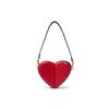 Charles & Keith Heart Shaped PU Shoulder Bag Women bags White Light-Pink Black CK2-10701188