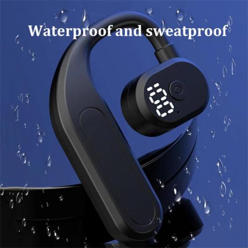Беспроводные наушники Bluetooth 5.4 с креплением на ухо, наушники HiFi со стереозвуком и шумоподавлением, регулируемые, с вращением на 180°, для левого и правого уха, универсальные вкладыши