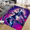 Blue Beetle Hero Square Area Rug, Non-Slip Floor Mat for Home Office, Perfect Gift for Fans.chl