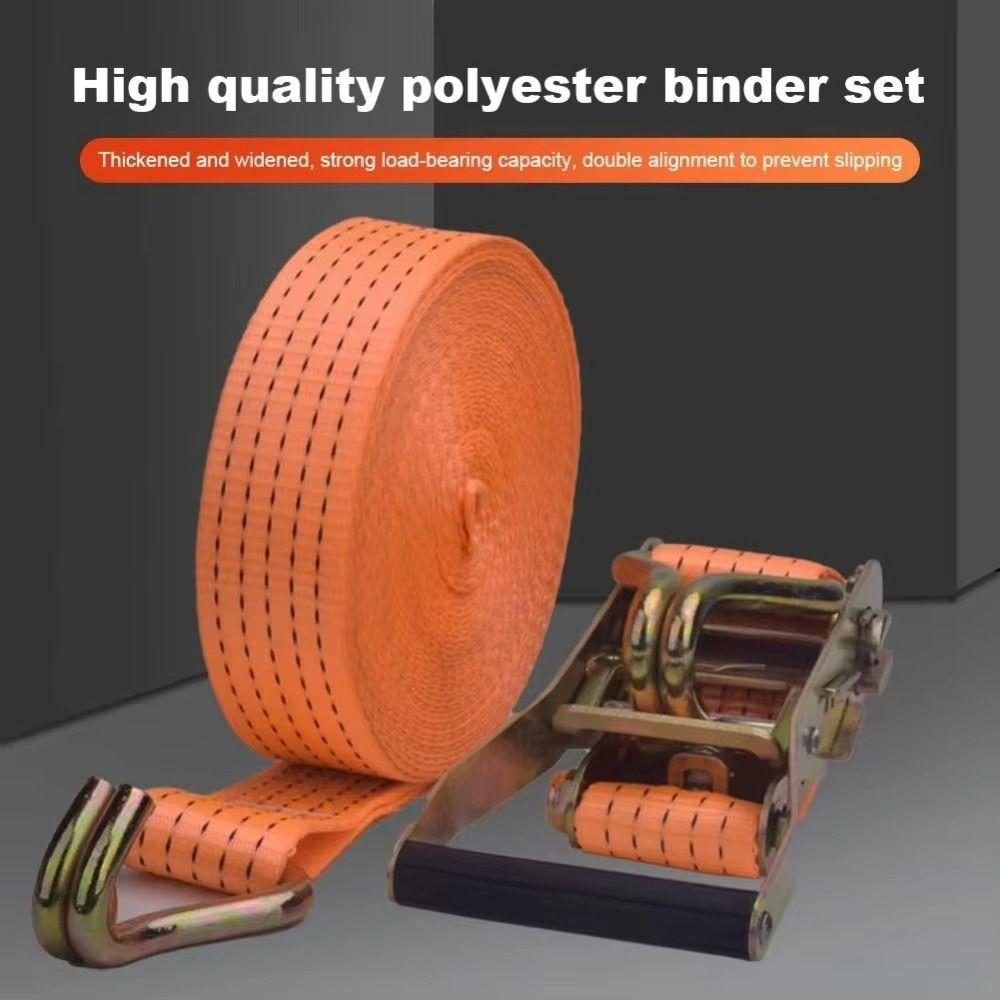 Durable Ratchet Tie Down Straps Rust Proof Polyester Lashing Straps Load Securing Straps Kayak