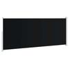 Retractable Side Awning 200x500 cm Black