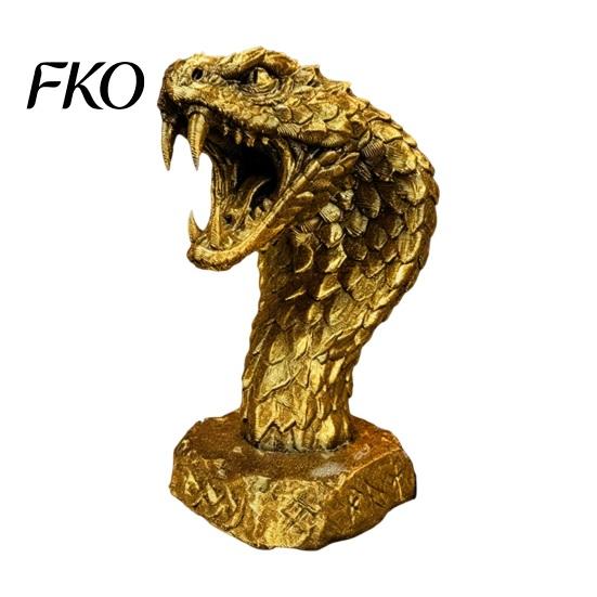 Intricate Detail Animal Figures 3D Printed Snake Figurine, Realistic Serpent Sculpture, Stress Relief Figurines Desk Decor, Educational Wildlife