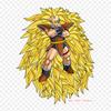 Нашивки для одежды, сумки, термонаклейки с рисунком Raditz Goku, моющиеся, термоперенос