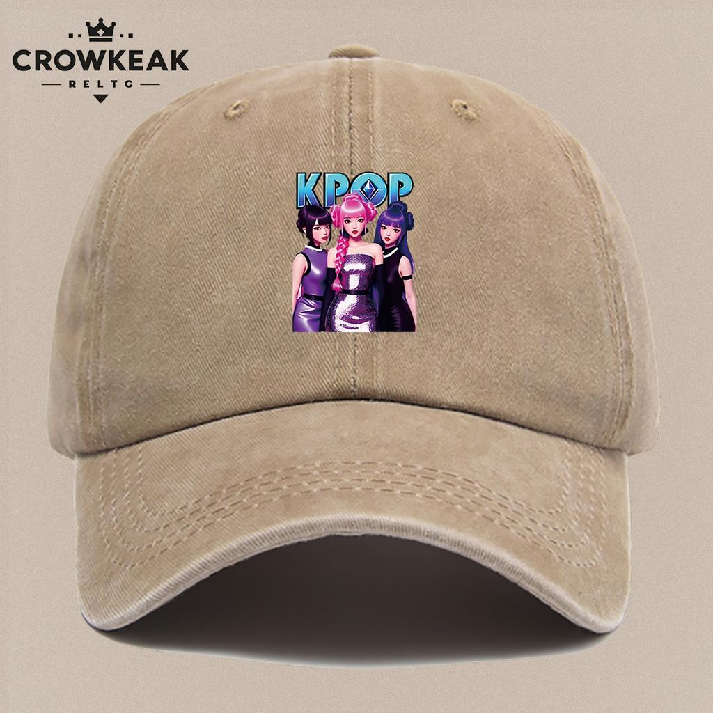 pc KPOP Themed Group Character Print Baseball Cap Fashionable And Trendy Sun Hat Cool And EyeCatching Unisex Baseball Cap