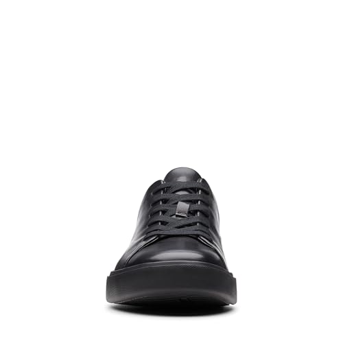 Кроссовки Clarks Ancosta Lace мужские из натуральной кожи, черная кожа, размер UK 060 (24см)