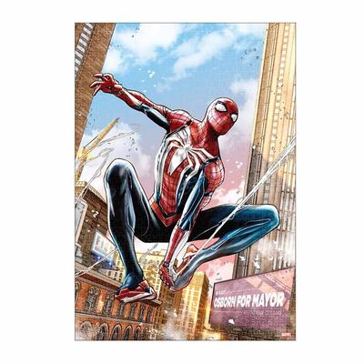 Tenyo Пазл на 1000 деталей Marvel поставляется с клеем и лопаткой Включена сервисная карта [Сделано в Японии] Человек-паук Человек-паук (51х73,5см) Р-1000-638