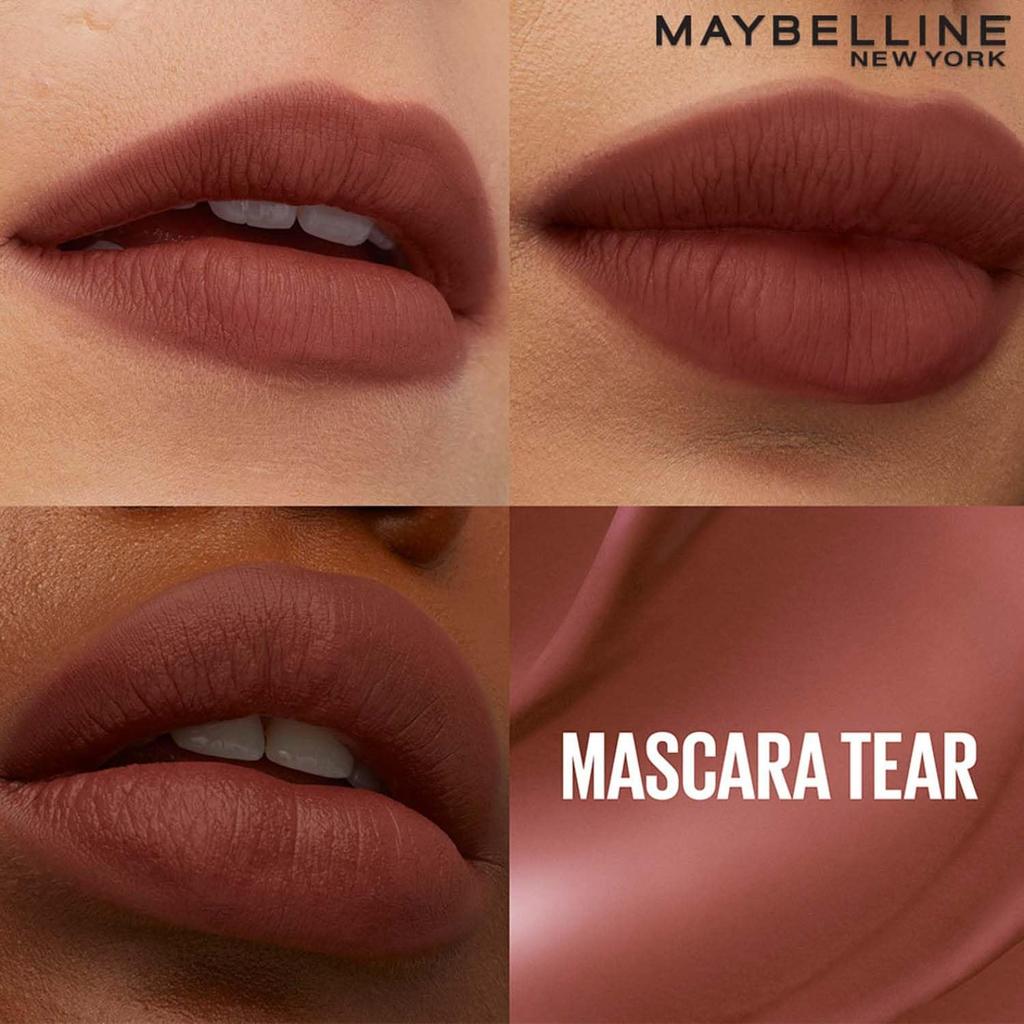 Maybelline Нью-Йорк Superstay Teddy Tint Цвет для губ и щек Тушь Слеза 5 мл Стойкий Размытый матовый Не отпечатывается