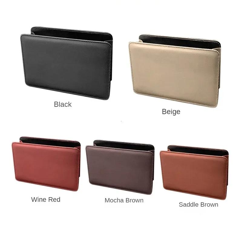 Складной мусорный бак для боковой двери автомобиля, многофункциональный ящик для хранения из искусственной кожи, автомобильный органайзер, подвесная сумка для хранения на спинку сиденья, мусорное ведро