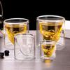 Transparent Crystal Skull Head Glass Cup For Whiskey Wine Vodka Bar Club Beer Wine Glass