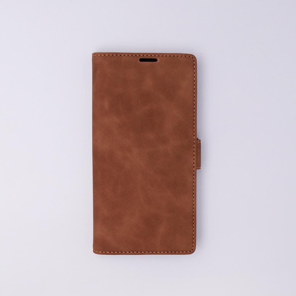 Samsung Galaxy S23 Ultra Case, ERBORD Vintage Wallet Flip Case, Brown