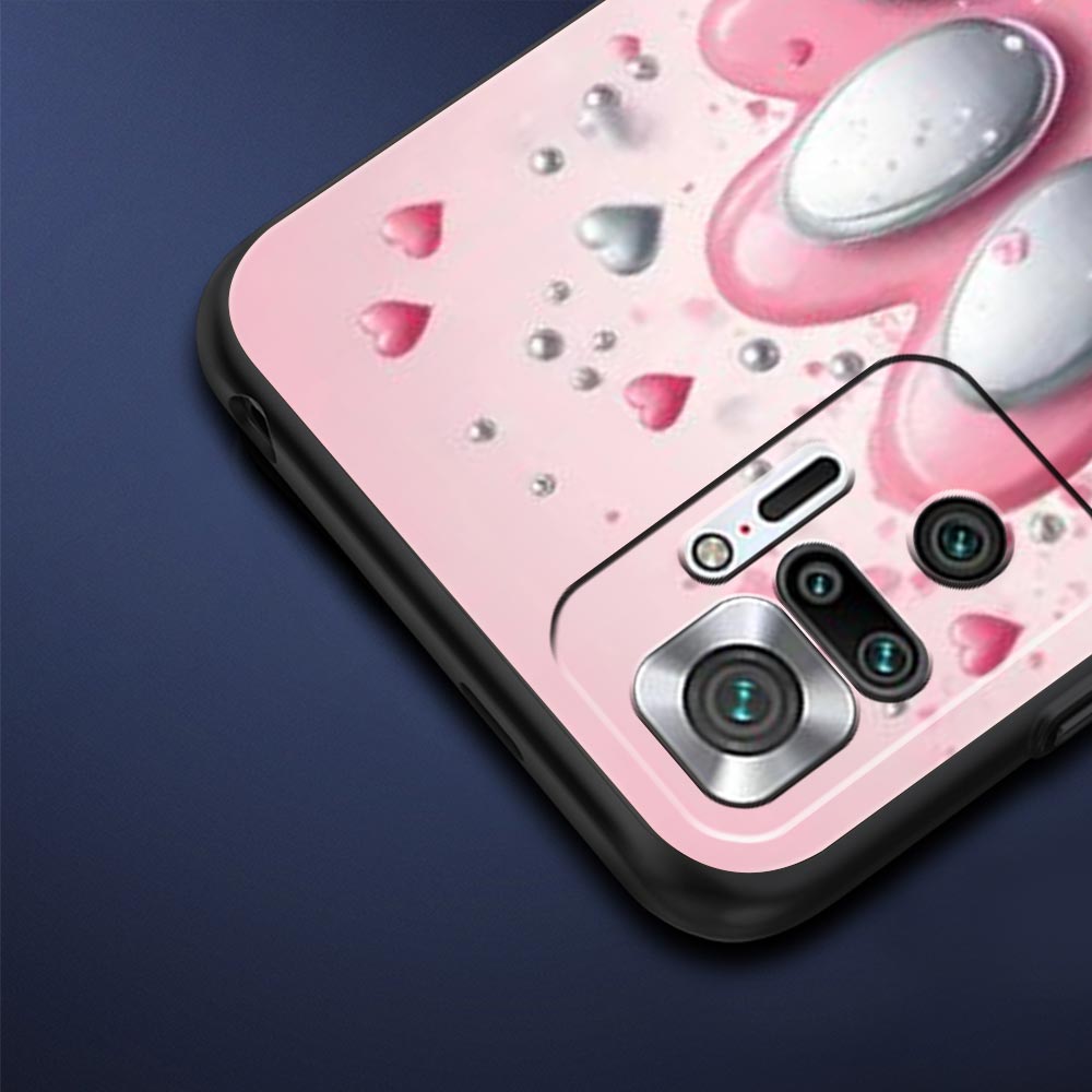 Чехол для телефона Og Paw Print Aesthetics для Redmi 14C 10C Note 15 14 13 12 10 11 K40 Pro Plus Мягкий ударопрочный корпус из ТПУ Fundas