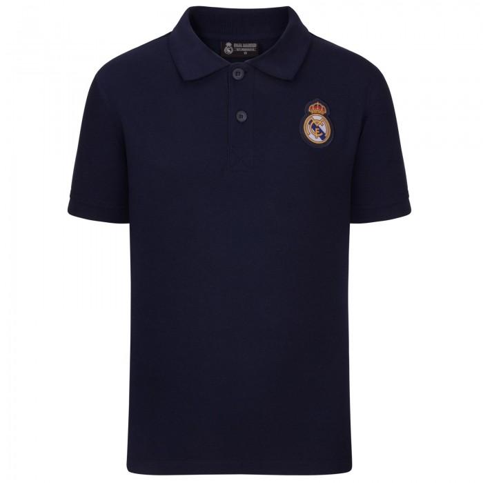 Real Madrid CF Boys Crest Polo Shirt