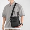 Men's Large Capacity Oxford Cloth Business Backpack & Crossbody Bag - Black