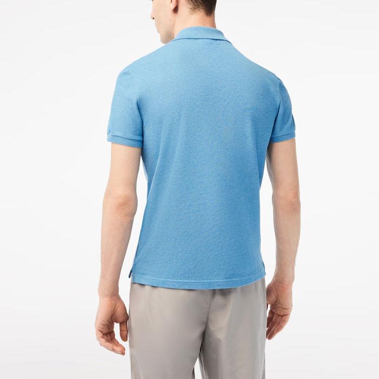 LACOSTE Polo Shirt Men's Light Blue PH4012-KC9