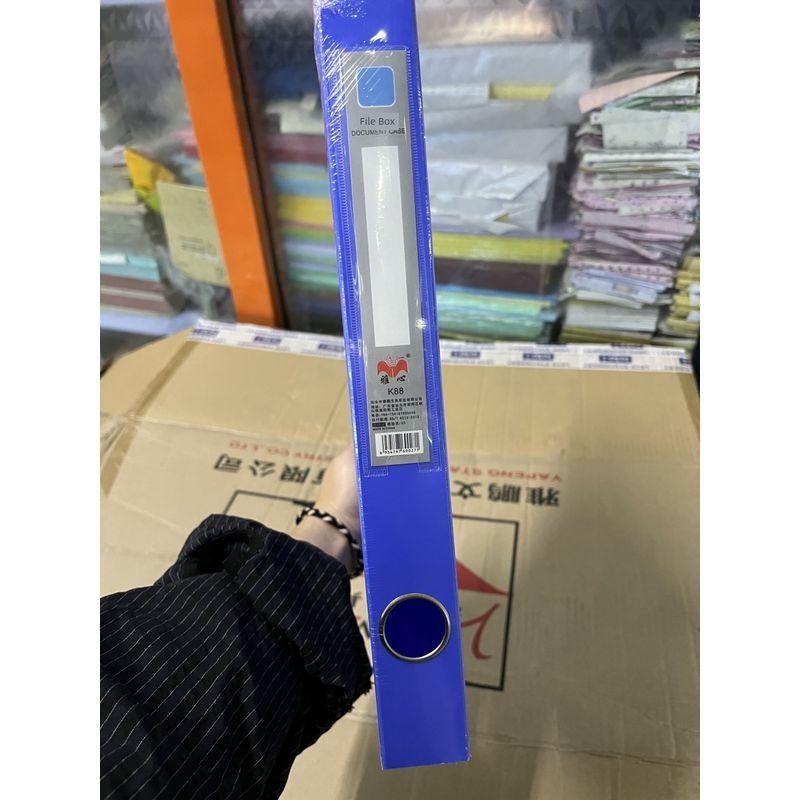 Yapeng Yp3630 Bright Color 3-Hole D-Type Folder A4 Three-Hole D-Type Punch Folder Loose-Leaf Lever Arch File Thickened
