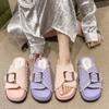 Fashion 2024 Summer Women Large Boken Slippers Outdoor Wearing Couples Indoor Soft Sole Bathroom Anti Slip Super Sandals Slippers Trend