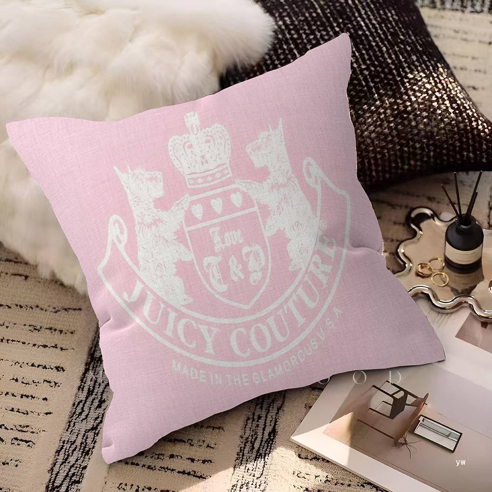 Парфюмы J-Juicy C-CoutureS-S Офисная наволочка-подушка Чехол на автомобильную подушку45X45СМ Наволочка для поясничной подушки Наволочка для диванной подушки