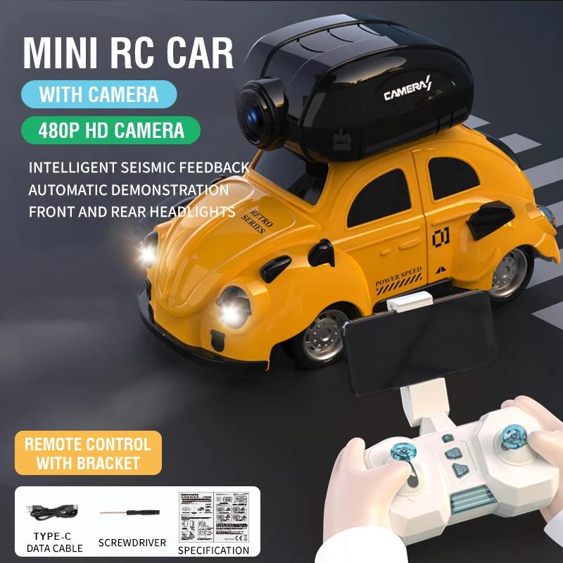 Mini Rc Car With /no Camera Hd Wifi Fpv Pocket Racing Drift Vehicles 2.4g Remote Control Car Radio Controlled Cars Toys Boys
