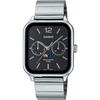 CASIO Standard Moon Phase Analog Men's Watch MTP-M305D-1AV  Metal Band / Color: Black / International Model [Parallel Import]