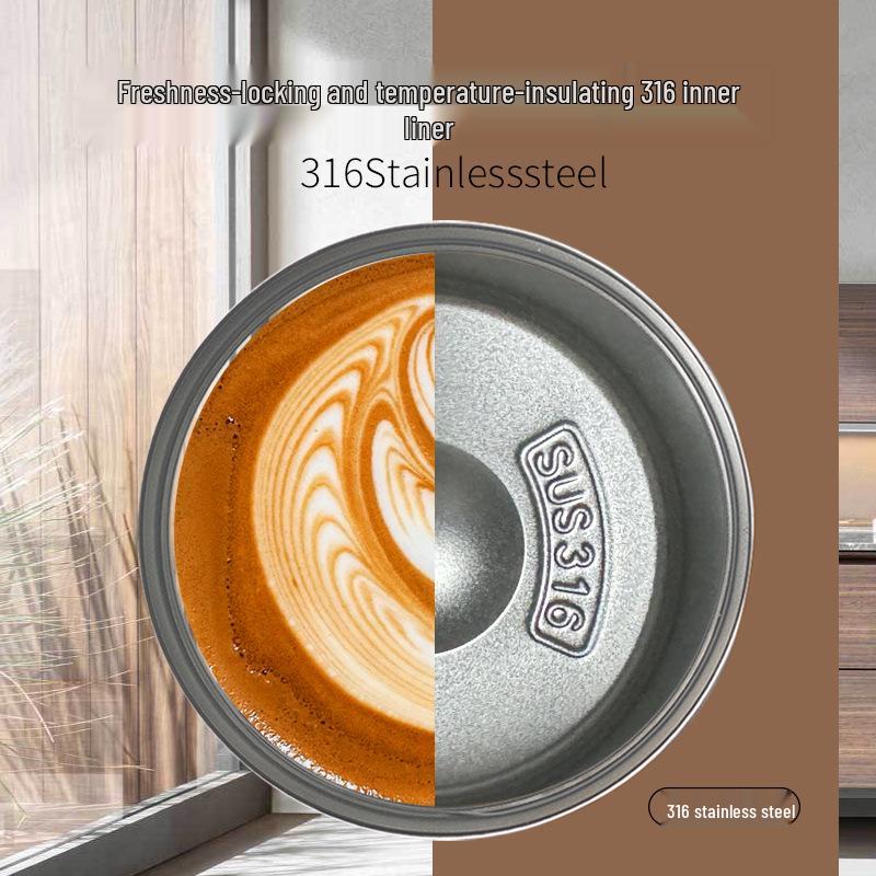 Термокружка из нержавеющей стали G-Dragon, большая емкость, дизайн с ромашками