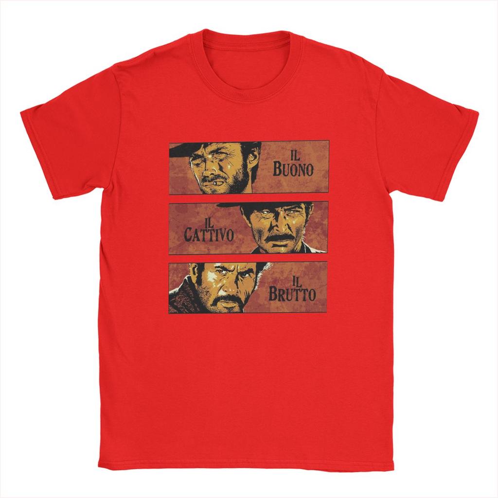 Мужская футболка The Good The Bad and Ugly Ангельские Глаза Туко Ковбой Хлопковые Топы Потрясающая Футболка с Коротким Рукавом с Круглым Вырезом Streetwear Топы