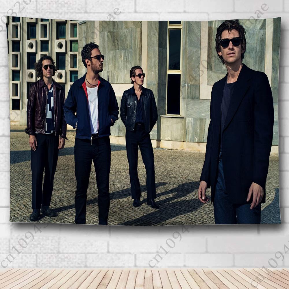 Группа Arctic Monkeys Гобелен Флаг на палке Рекламная ткань Школа Поход День рождения DIY Садовый флаг Баннеры
