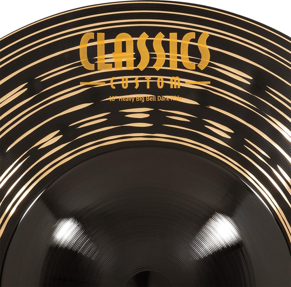 Тарелки MEINL Серия Classics Custom Dark Ride-тарелки Тяжелый Ride с большим колоколом CC18HBBDAR 18"