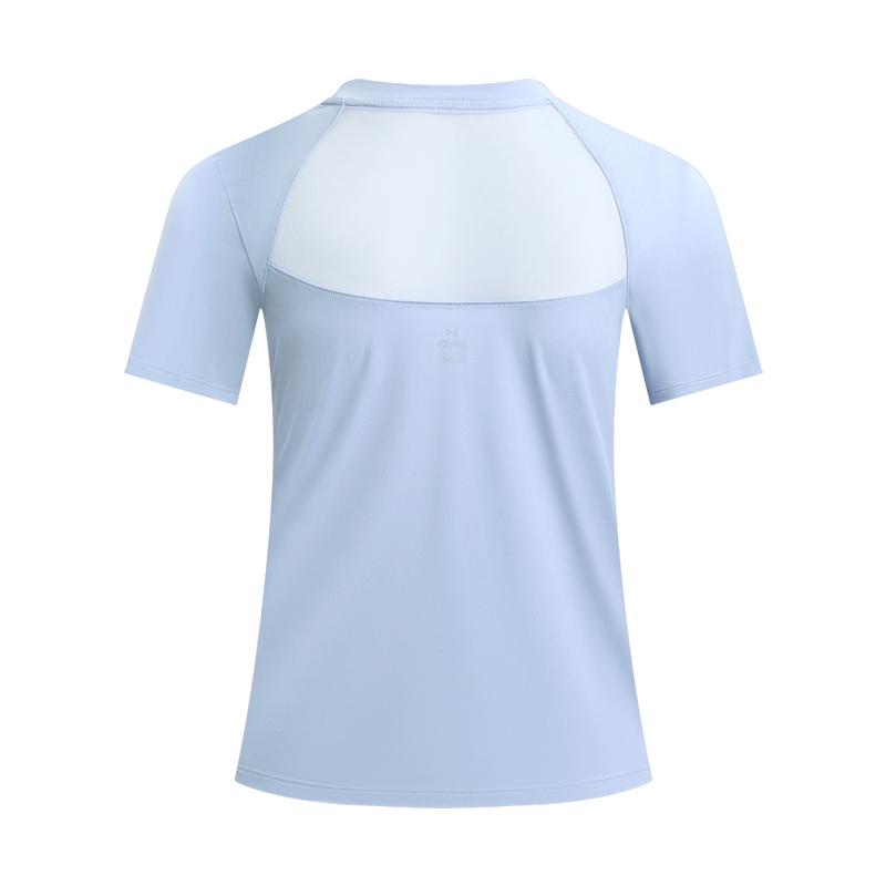 Under Armour Быстросохнущая Дышащая Свободная Футболка с Коротким Рукавом Стандартного Кроя Женские топы 6007556-539