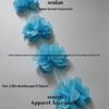 3D Chiffon Lace Flower Ribbon for Children's and Women's Clothing Accessories