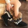 New Snow Boots Women's Mid-calf Boots Cotton Shoes Boots