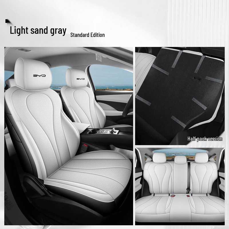 Кожаные чехлы на сиденья BYD Sea Lion 06 - Модель 2026 DM-i 310 Флагманская, Индивидуальные, Полное покрытие.