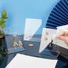 1 Pieces Acrylic Earrings Display Stand, Transparent Jewelry Display Stand, Suitable For Stud Earrings And Pendants