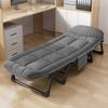 Портативная офисная раскладная кровать - Прочный железный каркас, регулируемый подголовник, многофункциональная для дома, офиса и улицы, идеально подходит для сна и отдыха