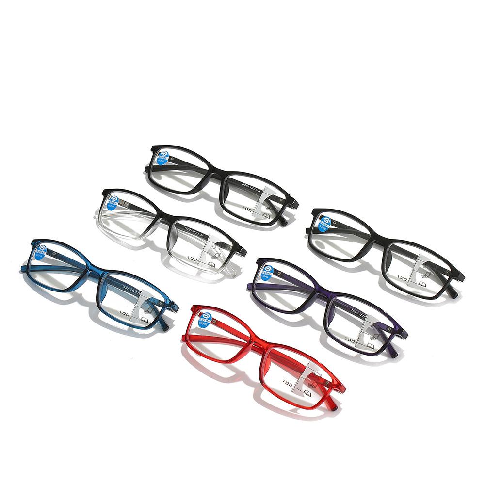 Прогрессивные мультифокальные очки для чтения для мужчин и женщин, анти-синий свет, очки для ближнего и дальнего зрения, пресбиопия