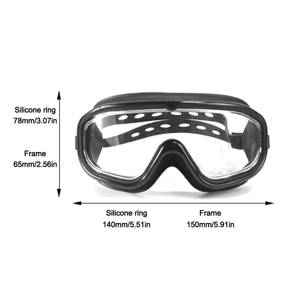 Wide View Swim Eyewear Big Frame Eyeglasses Useful Kids Swimming Goggles