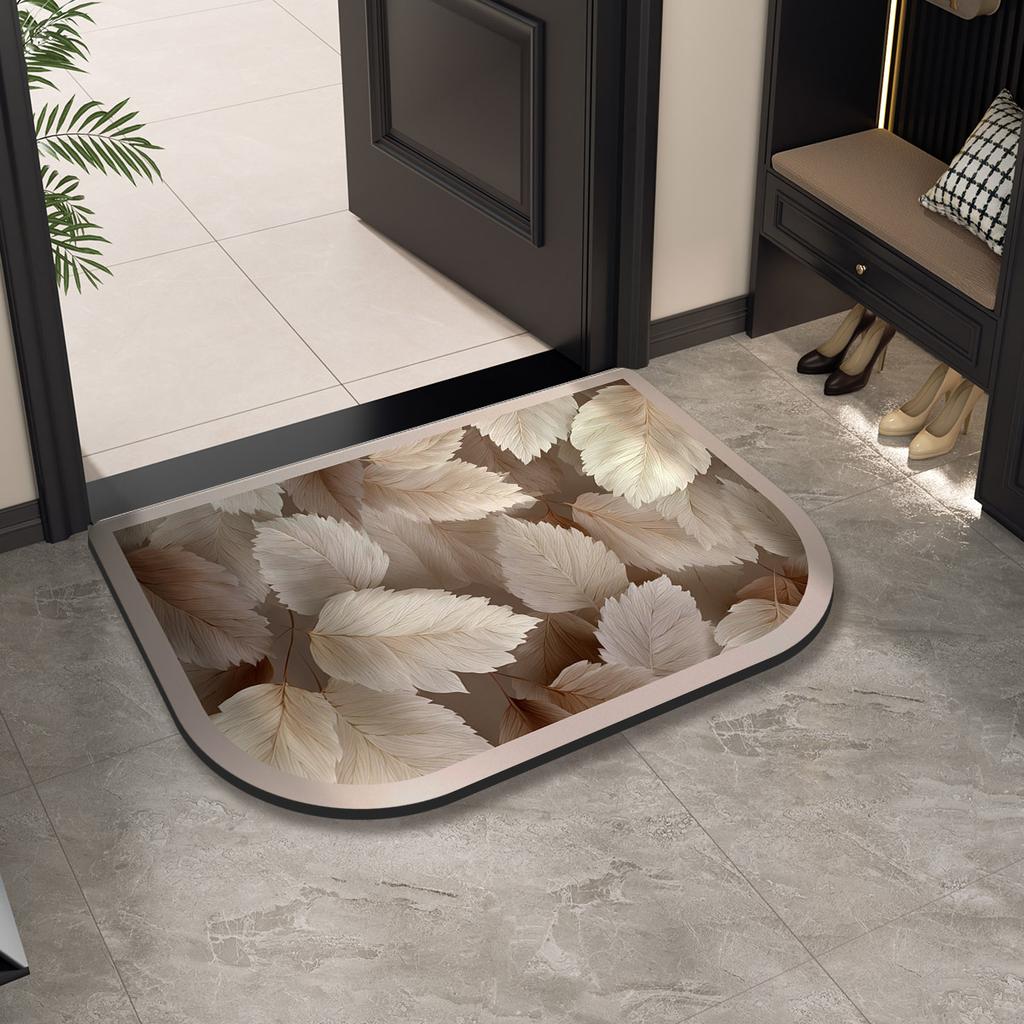 Роскошный входной коврик Добро пожаловать домой Дверной коврик Уличные коврики для передней комнаты Коврик для ног Ковер для прихожей Напольные коврики для ванной Комнатные Моющиеся